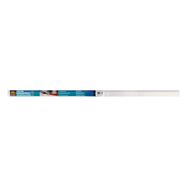 M-D Building Products 0.3 in. H X 1.38 in. W X 36 in. L Prefinished Silver Aluminum Carpet Trim 78071 - main